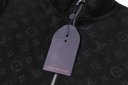251008 New high-quality deerskin velvet full-print jacket