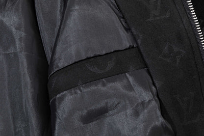 251008 New high-quality deerskin velvet full-print jacket