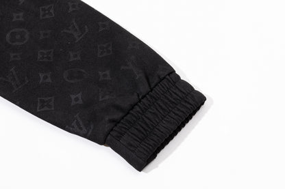 251008 New high-quality deerskin velvet full-print jacket