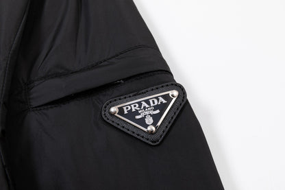 251008 New high-quality classic triangular label double-sided wearing jacket