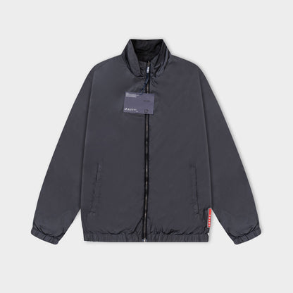 251008 New high-quality classic triangular label double-sided wearing jacket