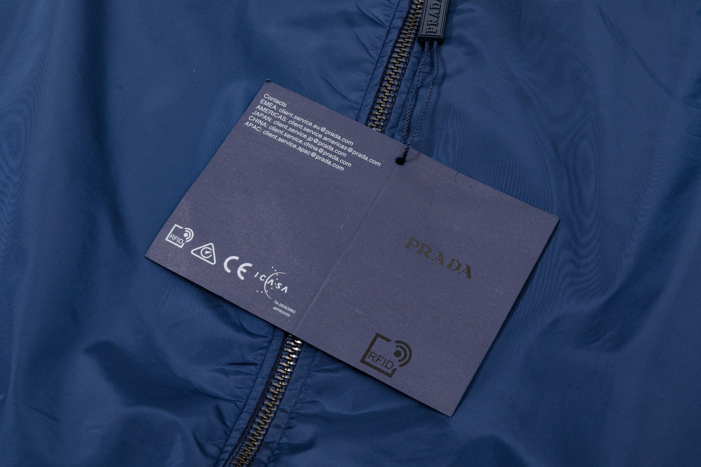 251008 New high-quality classic triangular label double-sided wearing jacket