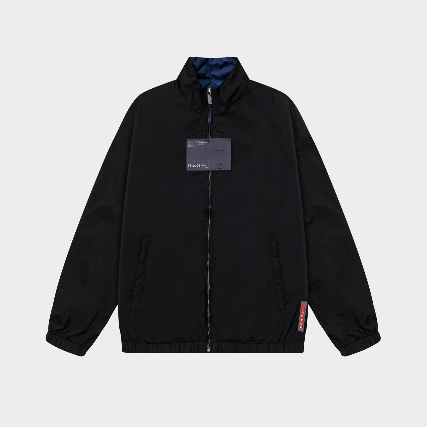 251008 New high-quality classic triangular label double-sided wearing jacket