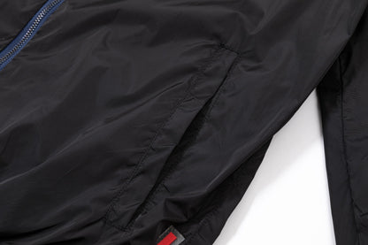 251008 New high-quality classic triangular label double-sided wearing jacket