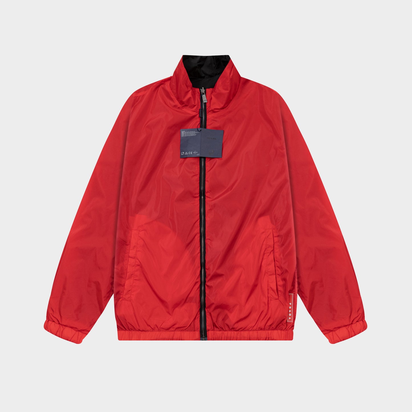 251008 New high-quality classic triangular label double-sided wearing jacket