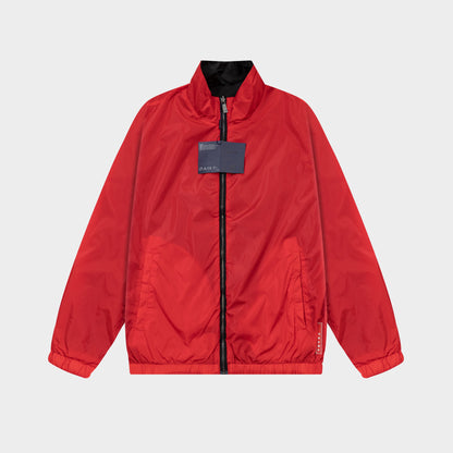 251008 New high-quality classic triangular label double-sided wearing jacket