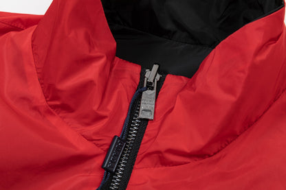 251008 New high-quality classic triangular label double-sided wearing jacket