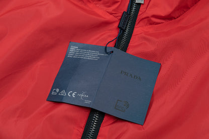 251008 New high-quality classic triangular label double-sided wearing jacket