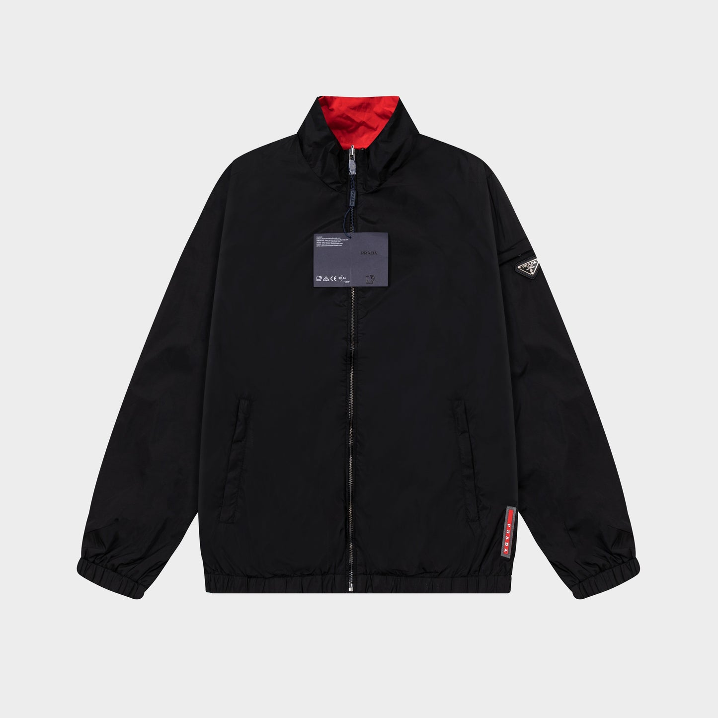 251008 New high-quality classic triangular label double-sided wearing jacket