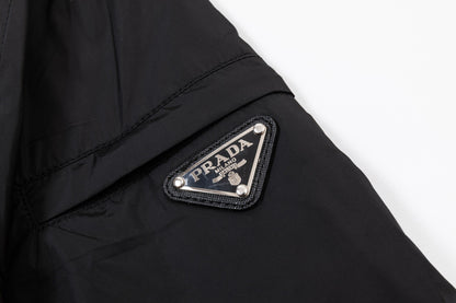 251008 New high-quality classic triangular label double-sided wearing jacket