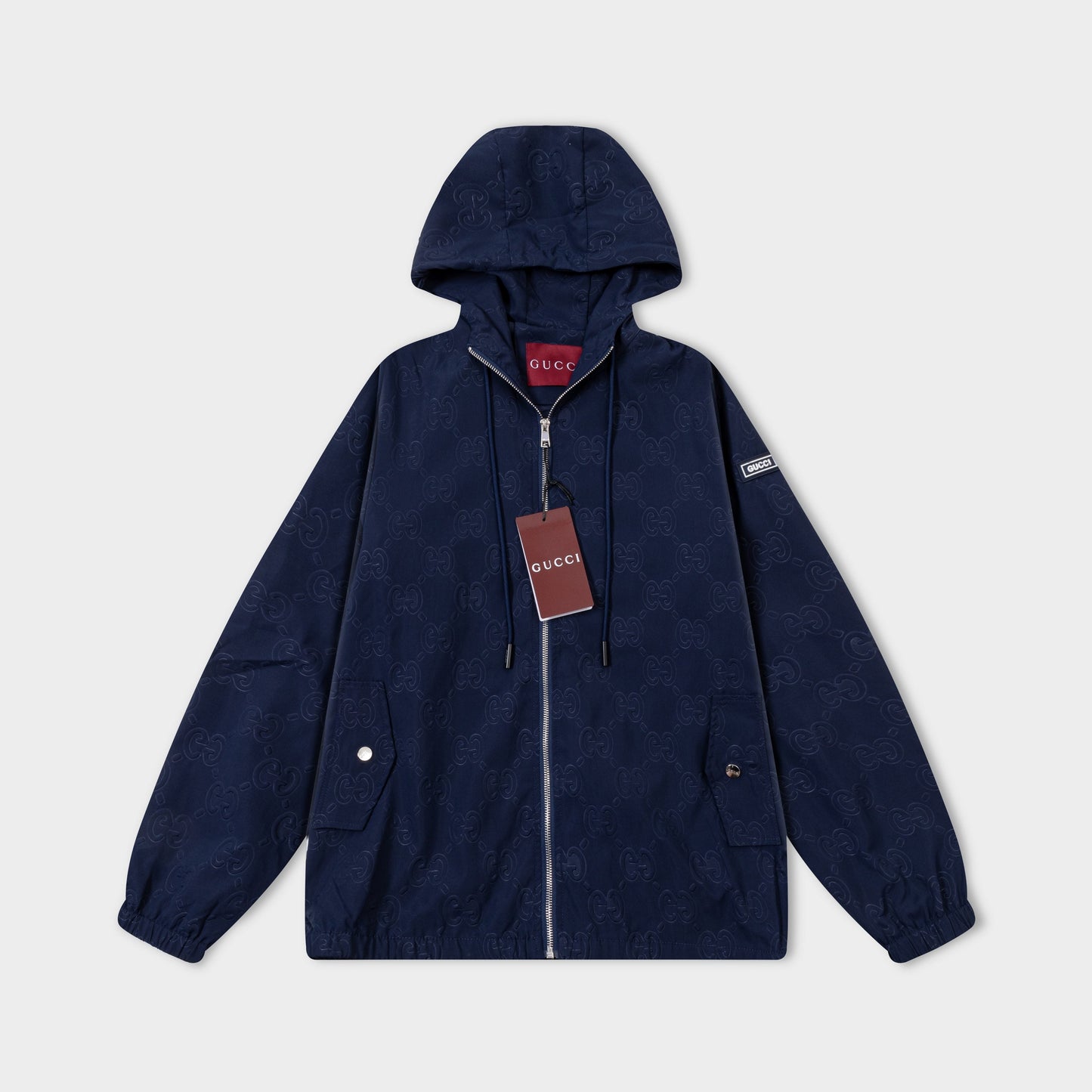 251008 new high-quality hooded jacket with a full print design