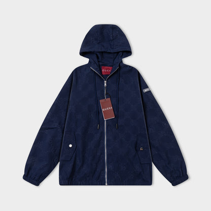 251008 new high-quality hooded jacket with a full print design