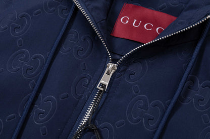 251008 new high-quality hooded jacket with a full print design