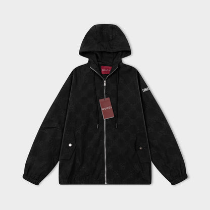 251008 new high-quality hooded jacket with a full print design