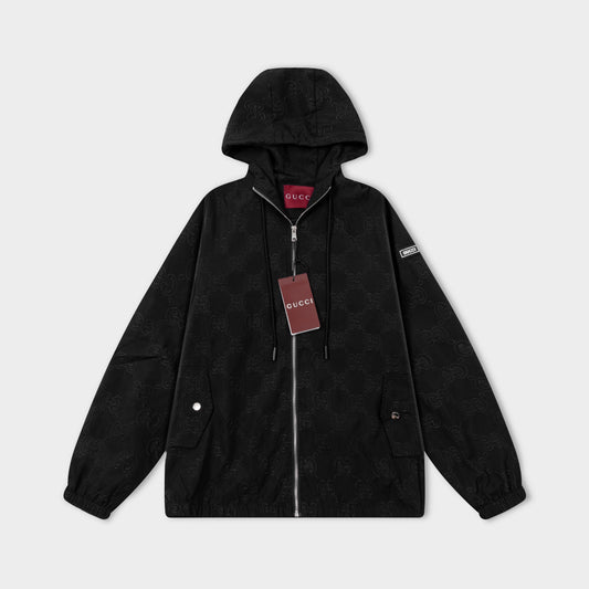 251008 new high-quality hooded jacket with a full print design
