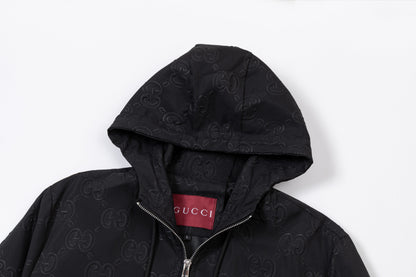 251008 new high-quality hooded jacket with a full print design