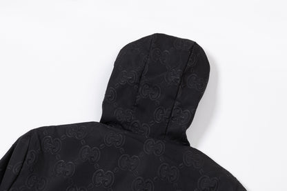 251008 new high-quality hooded jacket with a full print design