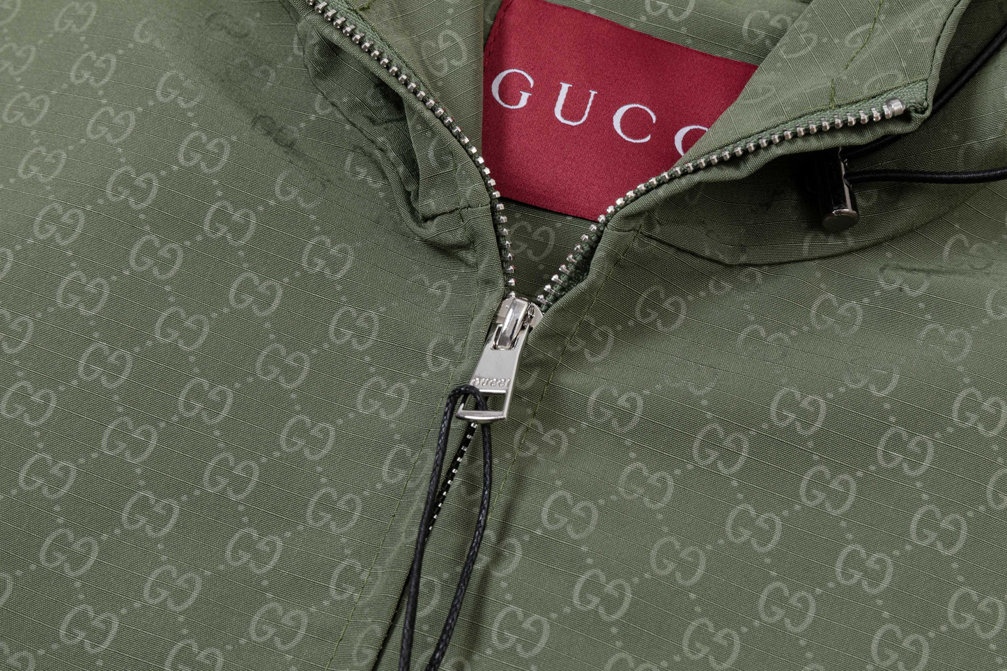 251008 New high-quality full-print design hooded jacket trench coat