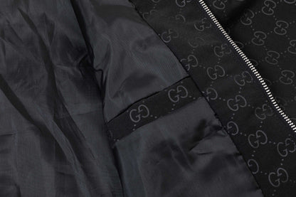 251008 New high-quality full-print design stand-up collar jacket