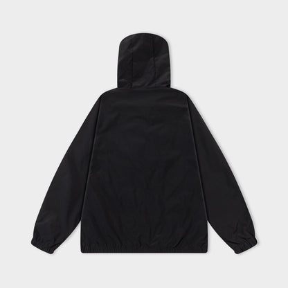 251008 New high-quality hooded windbreaker jacket with distinctive logo