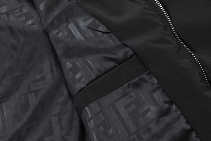 251008 New high-quality hooded windbreaker jacket with distinctive logo