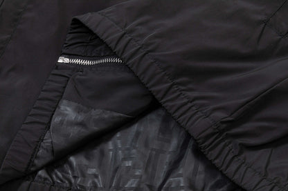 251008 New high-quality hooded windbreaker jacket with distinctive logo