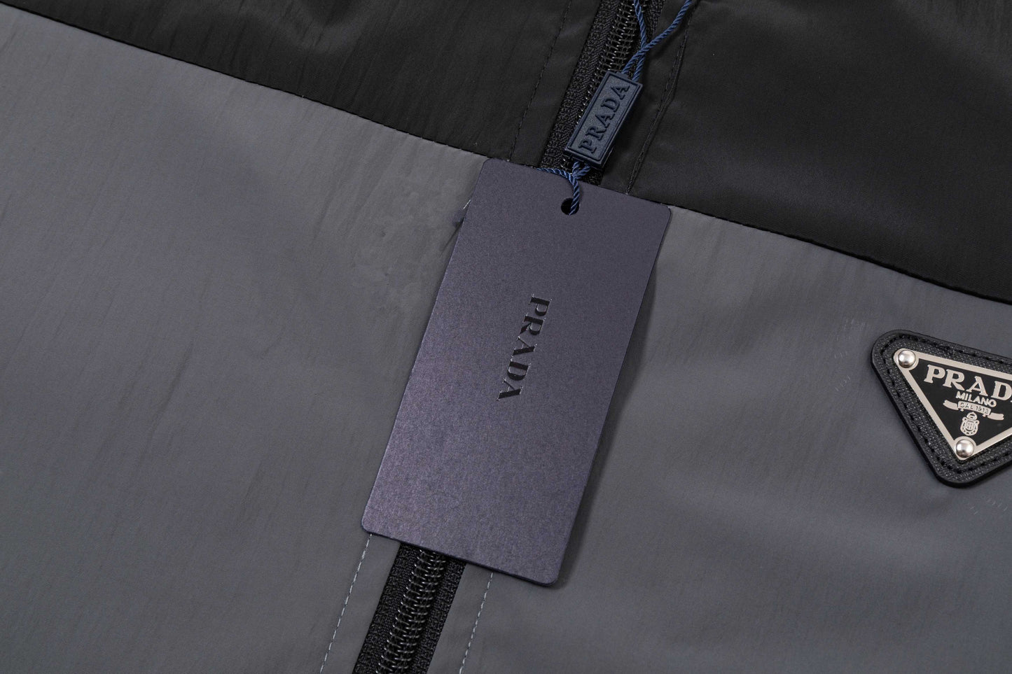 251008 New high-quality patchwork color hooded windbreaker jacket
