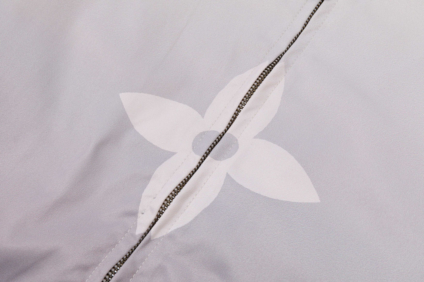 251008 new high-quality large-sized gradient hooded windbreaker jacket