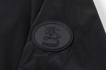 251008 New high-quality zipper patchwork hooded trench coat