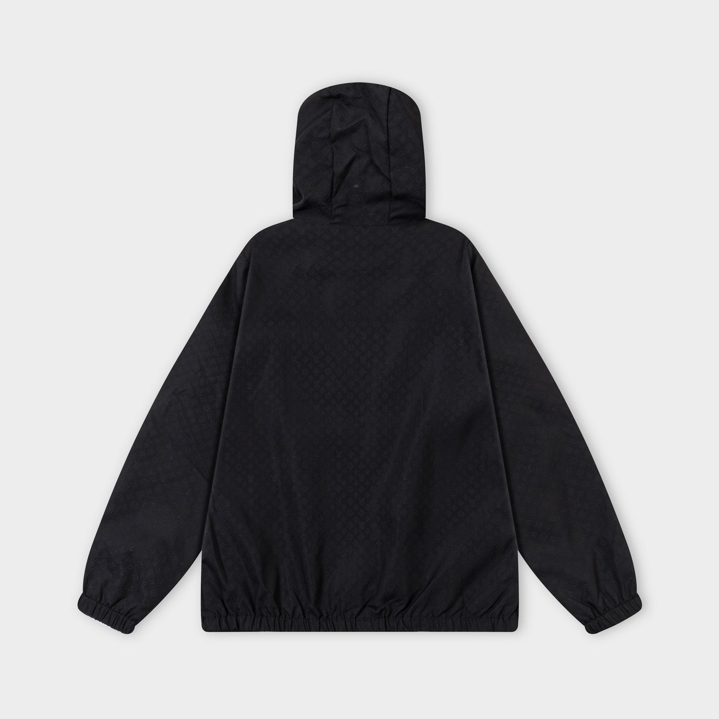 251008 New high-quality three-dimensional embossed hooded trench coat