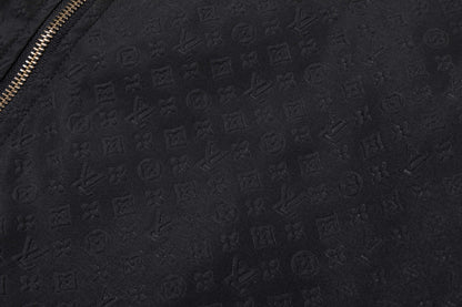 251008 New high-quality three-dimensional embossed hooded trench coat