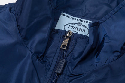 251008 New high-quality, simple style triangular label trench coat jacket