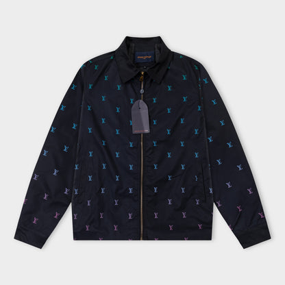 251008 New high-quality full-print windbreaker jacket