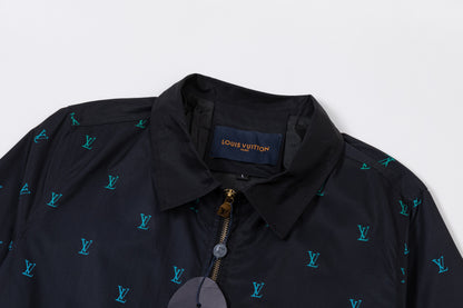 251008 New high-quality full-print windbreaker jacket