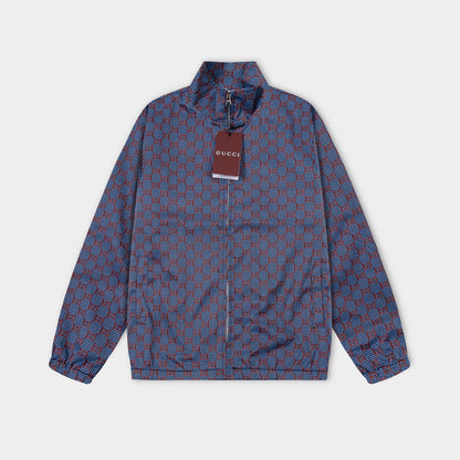 251008 New high-quality full-print windbreaker jacket