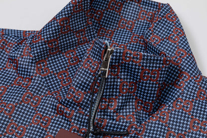 251008 New high-quality full-print windbreaker jacket