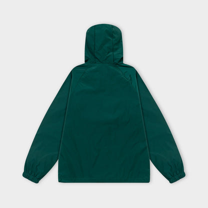 251008 new high-quality hooded trench jacket with a patchwork zipper design