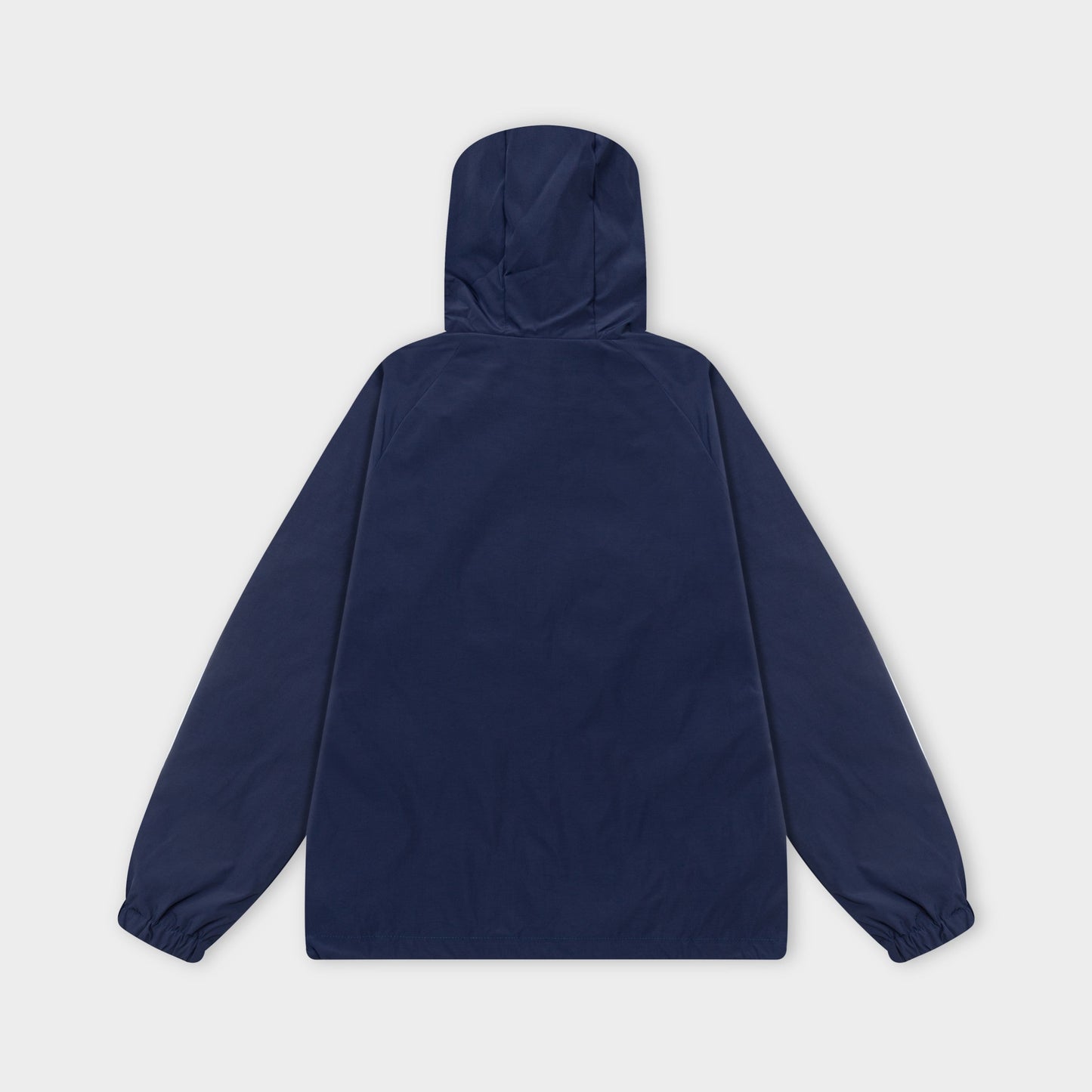 251008 new high-quality hooded trench jacket with a patchwork zipper design