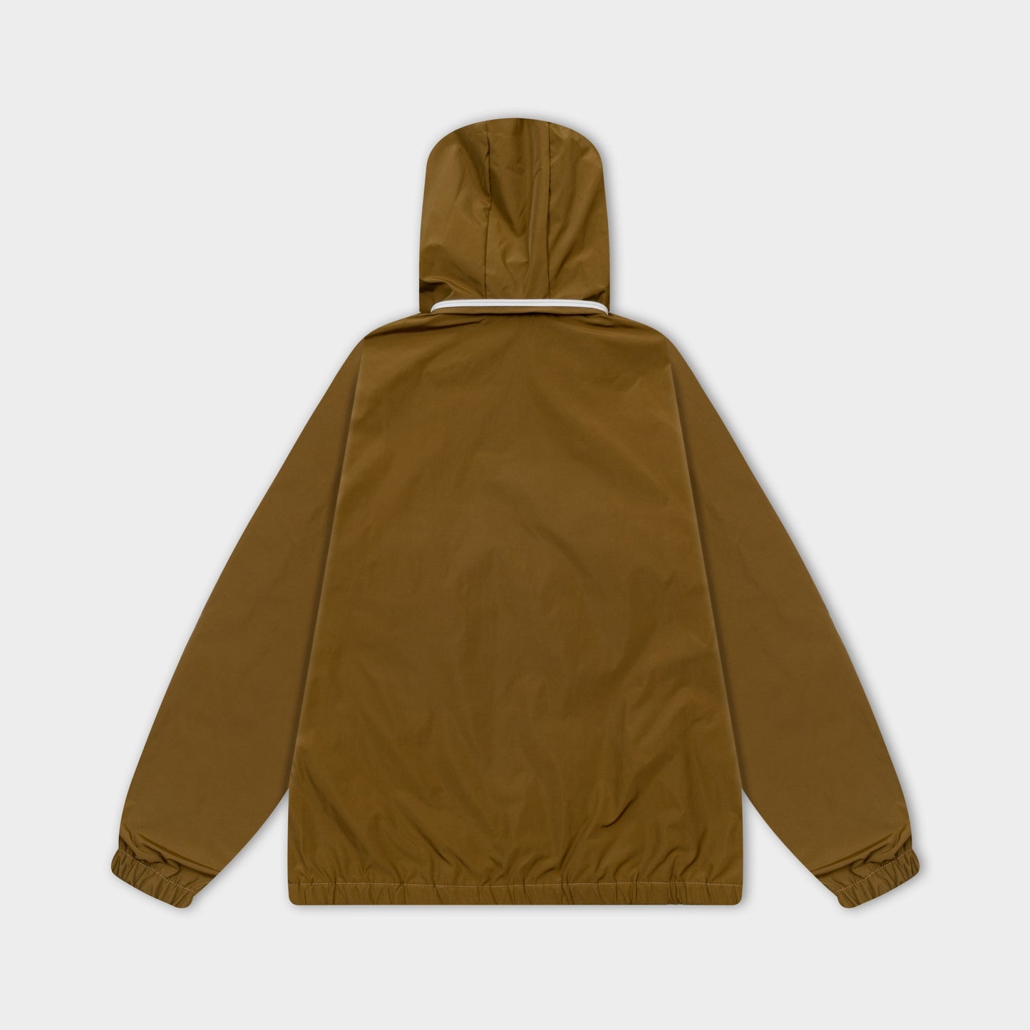 251008 new high-quality hooded trench jacket with a patchwork cap design