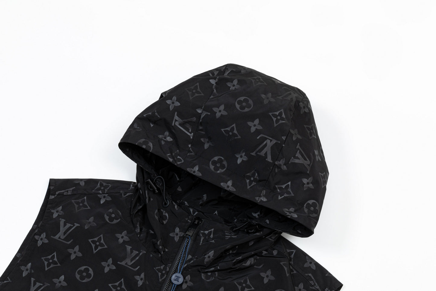 251014 New high-quality custom fabric heavy-duty hooded jacket vest