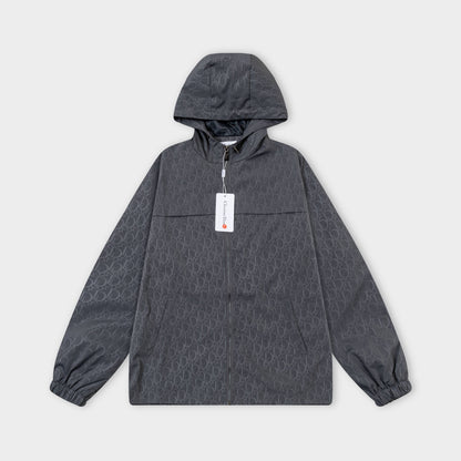 251014 A new high-quality custom fabric hooded jacket
