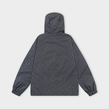 251014 A new high-quality custom fabric hooded jacket