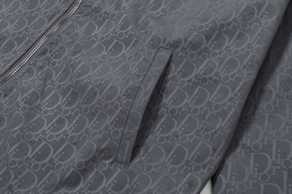 251014 A new high-quality custom fabric hooded jacket