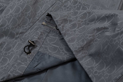 251014 A new high-quality custom fabric hooded jacket