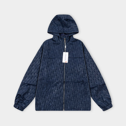 251014 A new high-quality custom fabric hooded jacket