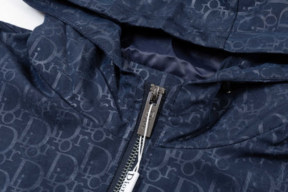 251014 A new high-quality custom fabric hooded jacket