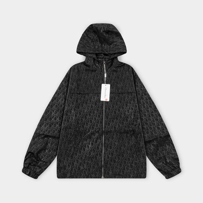 251014 A new high-quality custom fabric hooded jacket