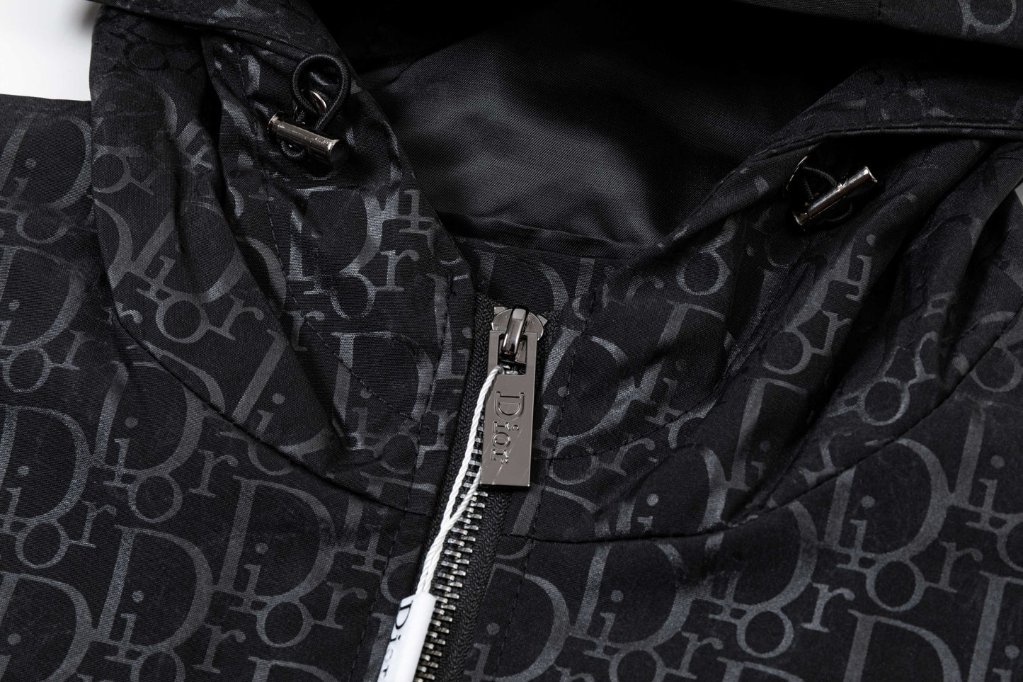 251014 A new high-quality custom fabric hooded jacket