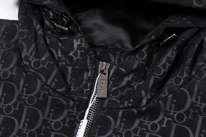 251014 A new high-quality custom fabric hooded jacket