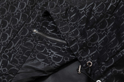 251014 A new high-quality custom fabric hooded jacket